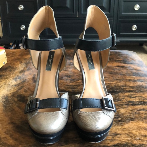 Ann Taylor Shoes - Ann Taylor Platform Heels